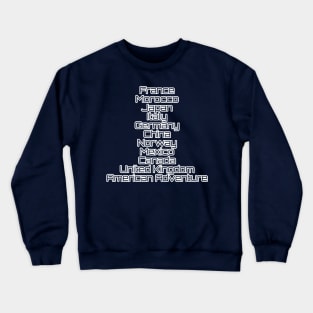 Showcase List Crewneck Sweatshirt